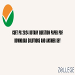 CUET PG 2024 Botany Question Paper
